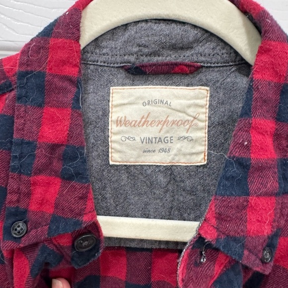 Weatherproof Red and Black Checkered Flannel - Picture 2 of 3
